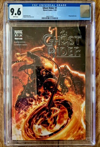 Ghost rider cgc 9 6 - 1, 9.6