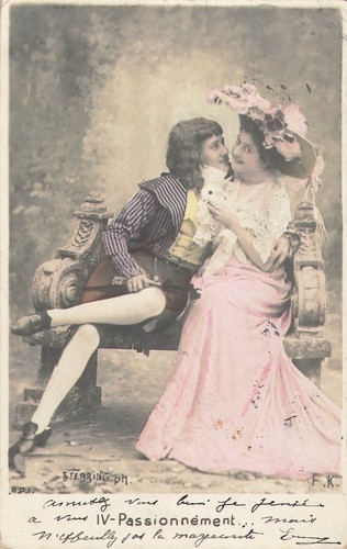 Couple costume period on - costume,