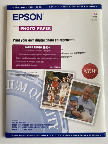Papier photo epson glacé - papier,