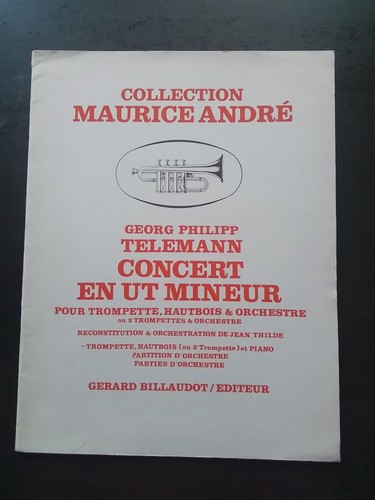 Partition telemann concert - -,