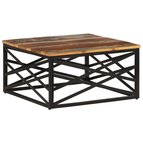 Table basse 68x68x35 - table, bois