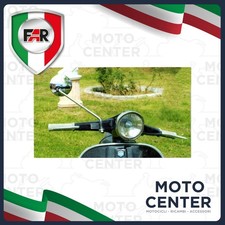 Miroir Rond Chromé Droit