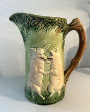 Rare Pichet barbotine d’ORCHIES ou ONNAING Petits Cochons C N 3 Déposé