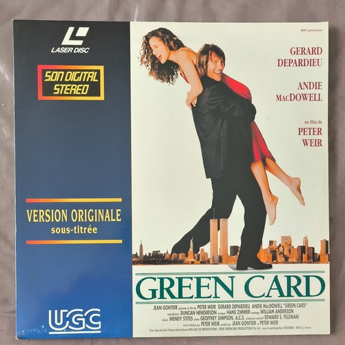 Ugc green card laserdisc - ugc,