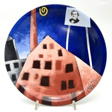 Assiette Emilio Tadini pour