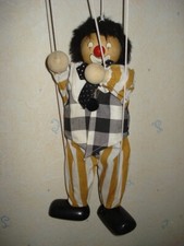 lot de 3 marionnettes à fil ou fantoche, de théatre