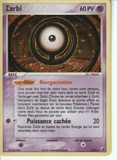 Carte Pokémon Zarbi O/28 Holo