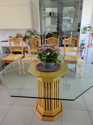 Ensemble table 4 chaises - ensemble, +
