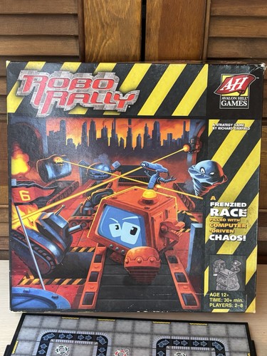 Robo rally board - rally, game
