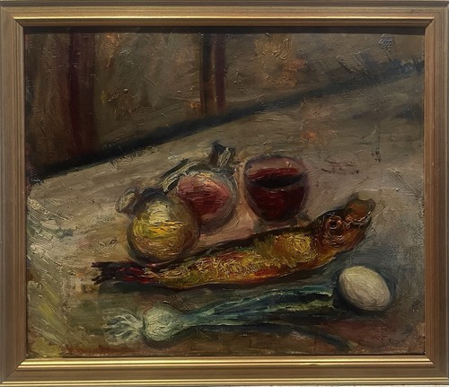 Tableau peinture cadre 20è - peinture,