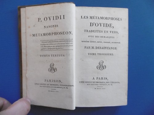 Les metamorphoses ovide - ,