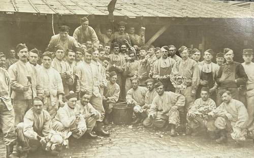 Photo poilu pioupiou gamelle - pioupiou,