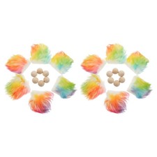  Lot de 12 barbes de gnomes à