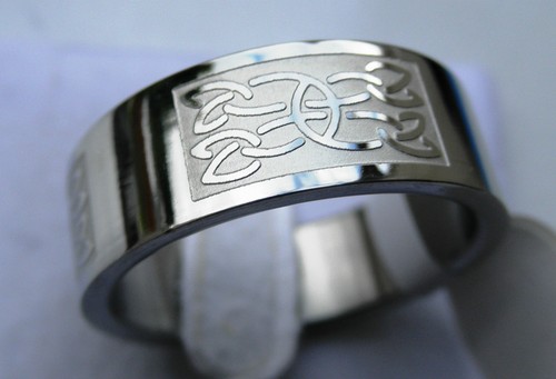 Celtic knot ring band - knot, 8mm