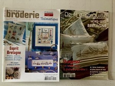 Lot de 2 magazines de point de