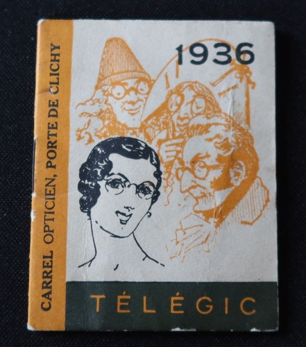 Calendrier poche 1936 - calendrier, de