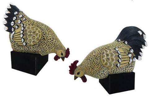 Poules coqs - et,