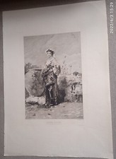 gravure eau-forte de Fortuny