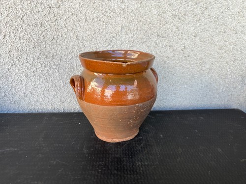 Ancien pot confit - confit, ou