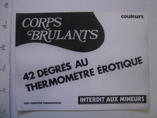 AFFICHETTE Photo CINEMA PORNO