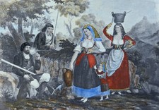 Italie, Naples, Costumi della