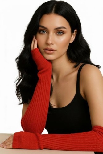Gants longs sans doigts - , pour