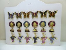 LOT - REVENDEURS - 24 BROCHES / BROOCHES- BIJOUX FANTAISIE - FASHION JEWELLERY 2