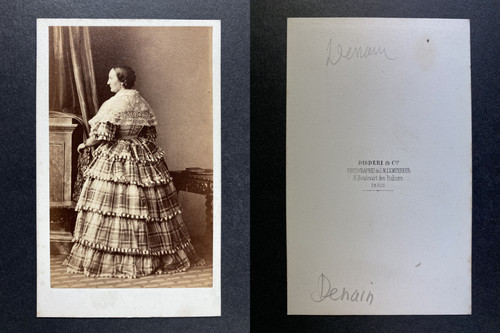 Disdéri paris mademoiselle - disdéri,, paris,