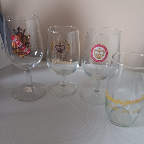 Lot verres différents - 4,
