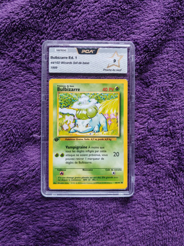 Carte pokémon bulbizarre - carte,