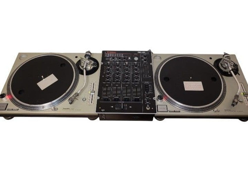 Paire platine vinyle dj - platine,
