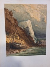 Album de dessins originaux 1853–1855 – relié chagrin – 22 planches