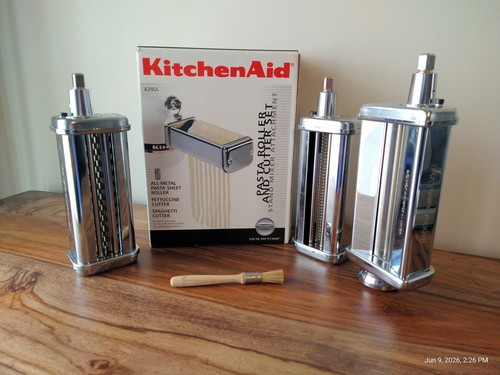 Kitchenaid pasta roller and - pasta,