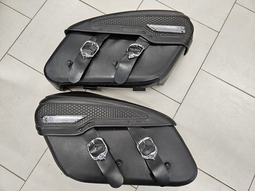 Sacoches cuir harley - sacoches,