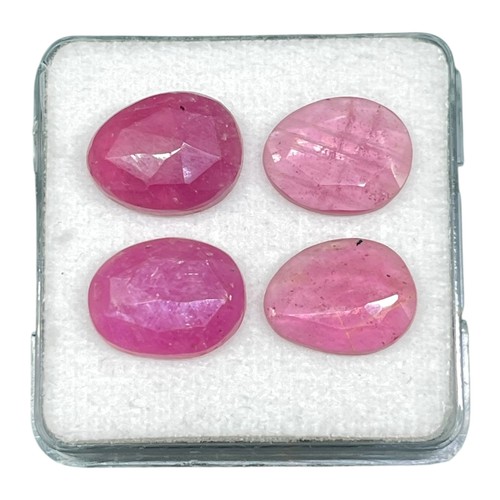 Pièces rubis naturel - rubis, rose