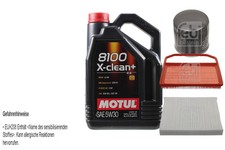 FEBI BILSTEIN Inspection set 5 L Motul 8100 + X-propre 5W30 pour VW Polo 6R 6C.