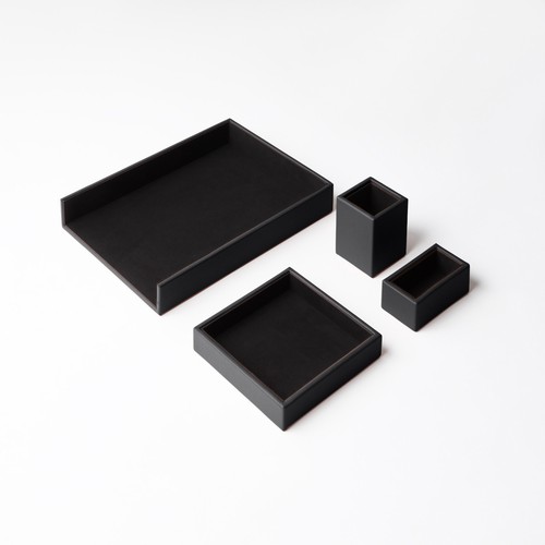 Set bureau cuir - cuir, véritable