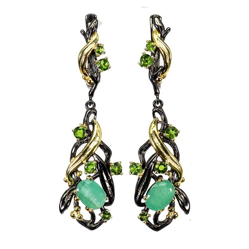 925 argent sterling boucles - 925,