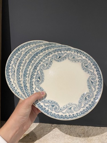 Assiettes ancienne faïence - assiettes,
