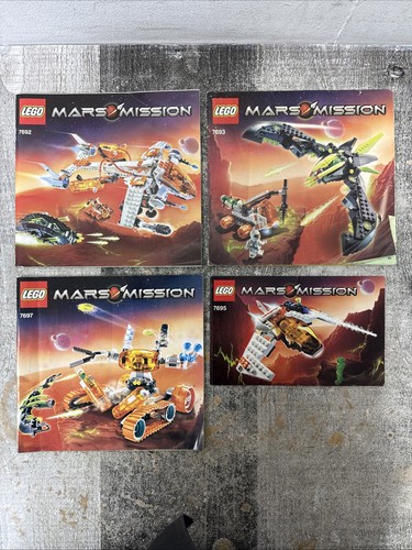 Lego mars mission instructions - lego,