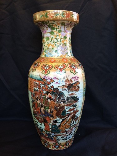 Vase satsuma chinois - satsuma, antique