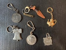 Lot Vintage de 6 portes clés