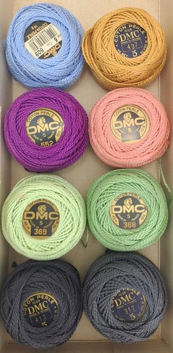 Pelote fil coton perlé dmc - pelote,