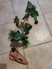 Lot de décorations aquarium