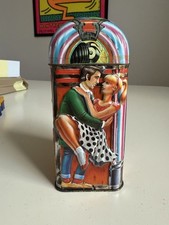 Vintage Churchill's Sherbet Fruits Jukebox Money Box Tin - 1996
