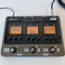 Pédale de guitare multi-effets Zoom G3 unité d'effets simulateur d'ampli d'oc...