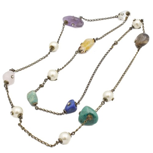 Collier vintage multicolore - vintage,
