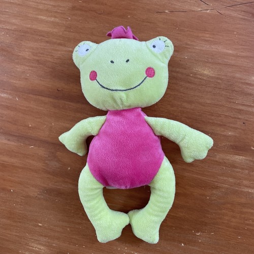 Doudou peluche grenouille - peluche,