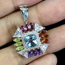 925 Argent Sterling Pendentif