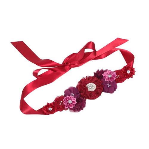 Ceinture fleurs maternité - ,